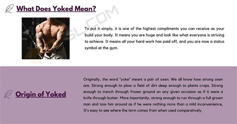 yolked meaning gym|yoked definition.